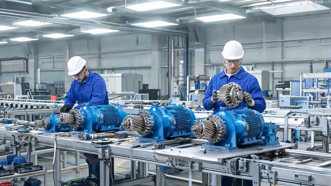 Bonfiglioli gearmotor assembly line