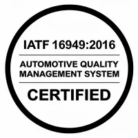 IATF 16949:2016 certificate badge