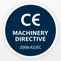CE Machinery certificate badge